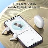 True Wireless Stereo Bluetooth 5.0 Earphones - Tws18 - Top-Down View
