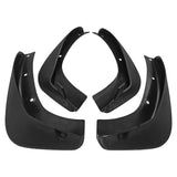 For Nissan Note E11 / Livina 2005-2009 4Pcs / Set Car Auto Soft Plastic Splash Flaps Fender Guard - Front View