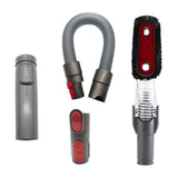 4-in-1 Bendable Anti-static Suction Head Kit for Dyson V6 / V7 / V8 / V9 / V10 - Front View