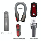 4-in-1 Bendable Anti-static Suction Head Kit for Dyson V6 / V7 / V8 / V9 / V10 - Side View