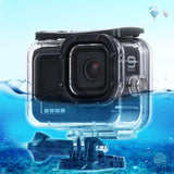Waterproof Housing for Gopro Hero10 / 9 with Mount and Screw - 45m - Front View