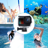 Waterproof Housing for Gopro Hero10 / 9 with Mount and Screw - 45m - Extra Image