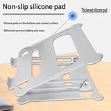 Foldable Laptop Stand - Portable and Compact - Rear View