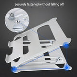 Foldable Laptop Stand - Portable and Compact - Close-Up Angle