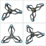 Action Camera Tripod Kit with Damping Shock Absorber Mount - Top-Down View