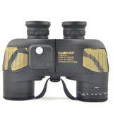 Waterproof Nitrogen Rangefinder Binoculars with Compass - 7x50 Hd Power - Top-Down View