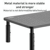 Lenovo Thinkpad Laptop Stand with Phone Holder - Elevated Monitor Stand - Side View
