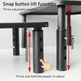 Lenovo Thinkpad Laptop Stand with Phone Holder - Elevated Monitor Stand - Top-Down View