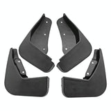 For Ford Ecosport 2013-2017 4Pcs / Set Car Auto Soft Plastic Splash Flaps Fender Guard