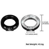 Adjustable Usb Microscope Ring Light - Kaisi Rl1 28 Beads - Top-Down View