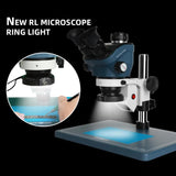 Adjustable Usb Microscope Ring Light - Kaisi Rl1 28 Beads - Close-Up Angle