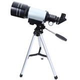Portable High Definition Astronomical Telescope with Tripod - Top-Down View