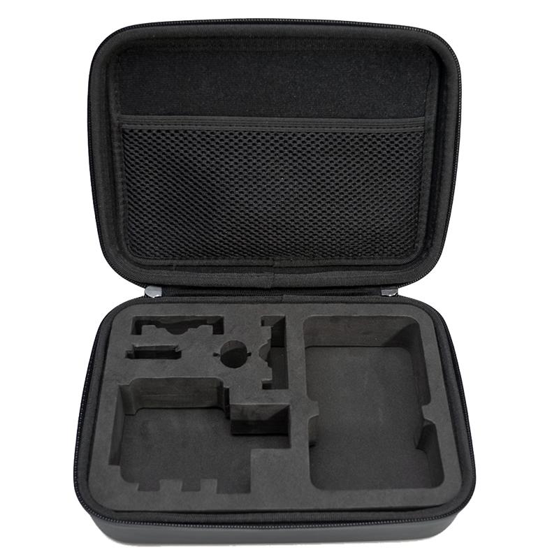 Portable Waterproof Travel Case for Action Cameras - Shockproof Fits Gopro Insta360 Dji - 22x16x7cm
