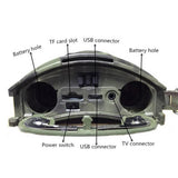 Waterproof Night Vision Hunting Trail Camera With Wide Angle And Pir Sensor - 45-Degree Angle