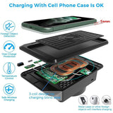 10w Wireless Charger for Land Rover Discovery Sport 2015-2019 - Close-Up Angle