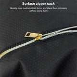 Waterproof Outdoor Football Grid Texture Oxford Backpack 45X35Cm - 45-Degree Angle