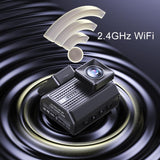 4K Dual Dash Cam For Driving - Km15 - Close-Up Angle