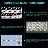 7 Inch 18W 1800Lm 3 Row Led Strip Light Working Refit Off - Road Vehicle Lamp Roof Strip Light - Extra Image