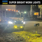 Car 3 Inch Continuous Two - Colour Spotlight 20W / 2000Lm / Dc9 - 30V - Close-Up Angle