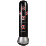 Vertical Inflatable Tumbler Boxing Column For Adults And Children - 1.6M Height - Front View