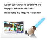 7-in-1 Sports Set for Nintendo Switch Lightsaber Leg Strap Tennis Racket Wrist Strap - Top-Down View