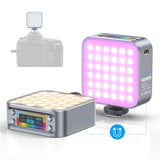 Portable Dimmable Rgb Fill Light for Photography and Phone - Side View