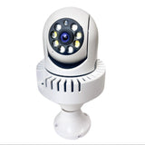 1080P Wifi Camera With Night Vision And Two-Way Voice - Smoke Alarm Bulb - Side View