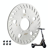 140Mm 6-Hole Disc Brake For Xiaomi Ninebot Electric Scooter Gt1 / Gt2 - Front View