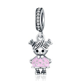 925 Sterling Silver Bead Bracelet / Necklace Accessory - Front View