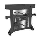 Full Motion Gas Spring Arm for 10-17 Inch Desktop / Laptop - Top-Down View