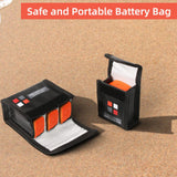3-in-1 Evo Lite Battery Explosion-proof Bag - Side View