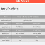 3-in-1 Evo Lite Battery Explosion-proof Bag - Rear View