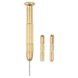 Mini Copper Hand Drill by Wlxy - Micro Size - Front View