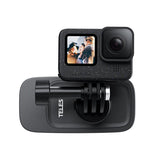 Universal Magnetic Backpack Mounting Bracket - Quick Release - Side View