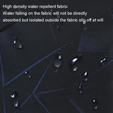 Men Oxford Cloth Chest Bag Snowflake Gray Ideal For Sports And Travel - Low Angle