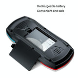 3 Horizontal Screen Pocket Console - 620 Games - Double Player - Red / Yellow - 45-Degree Angle