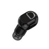 Mini Bluetooth Earphone with Hd Call - Black - Front View