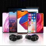 Mini Bluetooth Earphone with Hd Call - Black - Extra Image