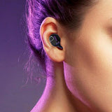 Mini Bluetooth Earphone with Hd Call - Black - Extra Image