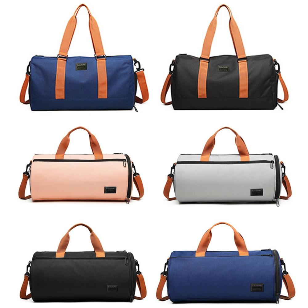 Blue Waterproof Gym Bag with Wet / Dry Separation - 9921 Pink