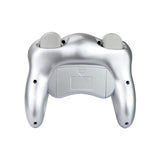 Silver Wireless Gamepad for Nintendo Ngc - Top-Down View