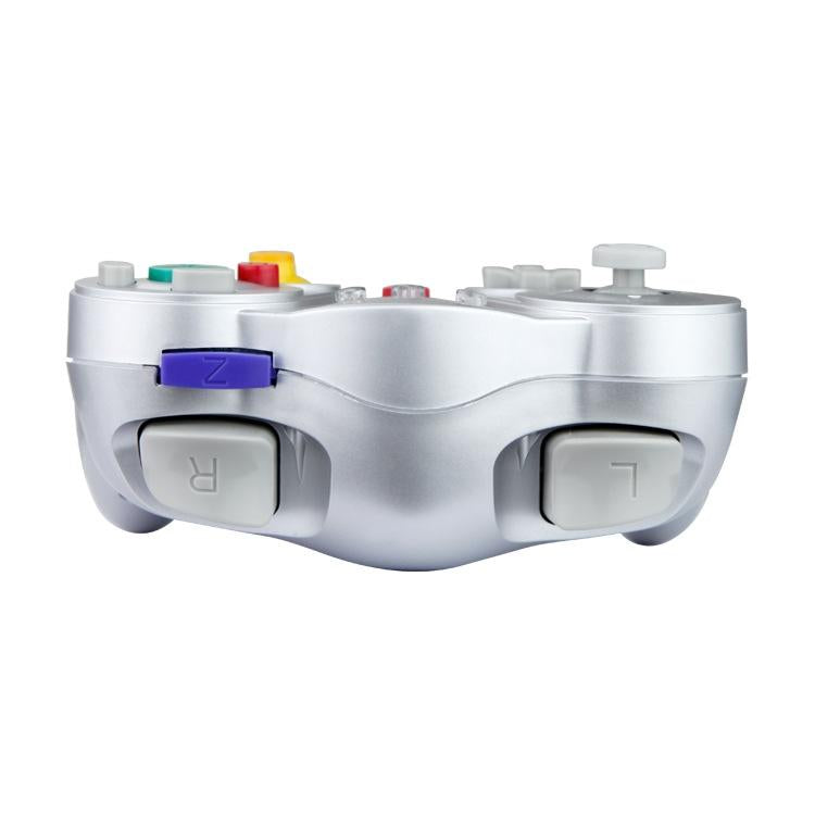 Silver Wireless Gamepad for Nintendo Ngc