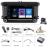 7 Inch Android Car Navigation Player + Wireless Carplay - 2 + 32G + Ahd Camera - Side View
