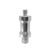10-Pack 1 / 4 To 3 / 8 Screw Adapters - Male To Male - Front View