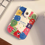 Large Capacity Pull Out Card Holder Pink - Puppy