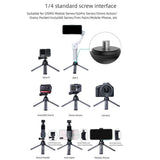 Aluminum Alloy Mini Tripod for Insta360 Go Dji Action and Gopro - 45-Degree Angle