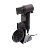 Universal Hair Dryer Stand No Drilling Black - Front View