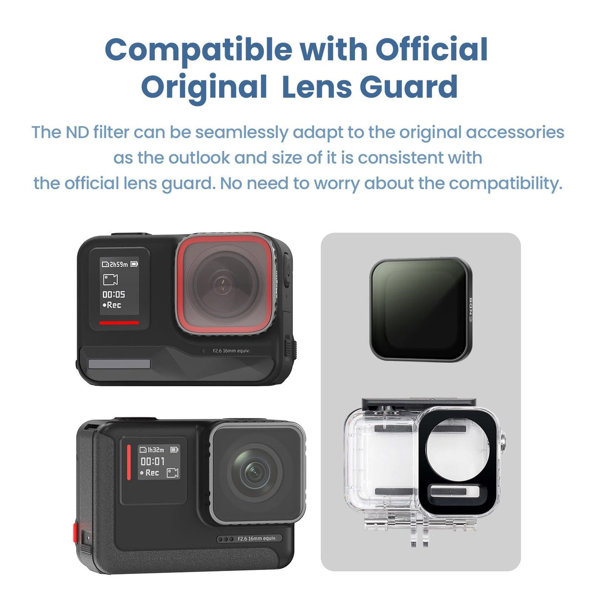Waterproof Protective Goggles for Sports Camera - Magisn - For Insta360 Ace Uv