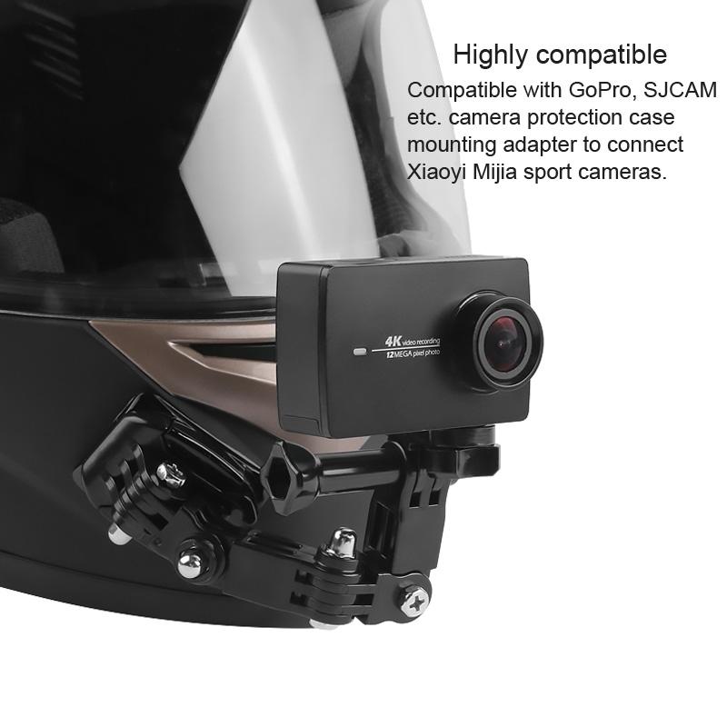 Multi-joint Arm Mount Set for Cycling Helmets - Compatible with Dji Action Gopro and Other Action Cameras