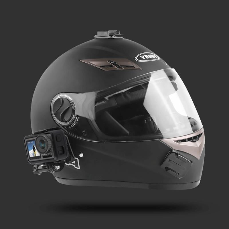 Multi-joint Arm Mount Set for Cycling Helmets - Compatible with Dji Action Gopro and Other Action Cameras